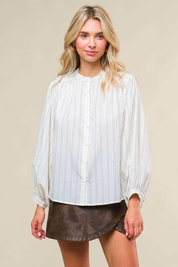 clean-aesthetic-woven-top Flying Tomato-Sophia's StyleTOPS-1